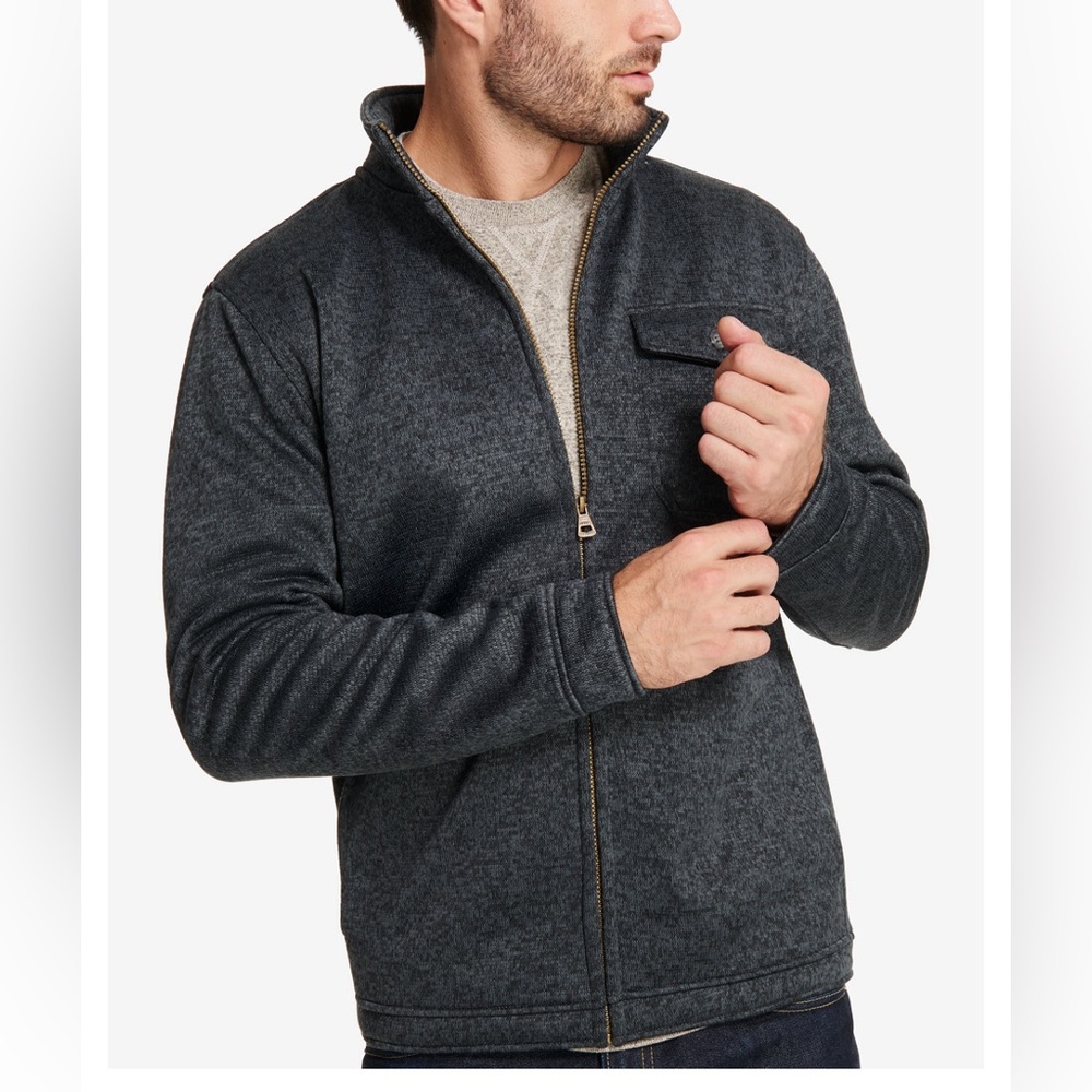 Weatherproof Vintage Original Gray Aqua Shed Men’s Full Zip Jacket Sz XL!